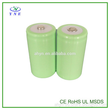 Nickel Metal hydride rechargeable battery 1.2V C 1500mAh